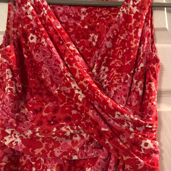 Chaps Floral Dress - Picture 2 of 4